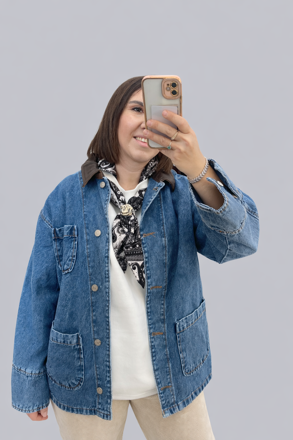 YAKA DETAYLI KOT CEKET