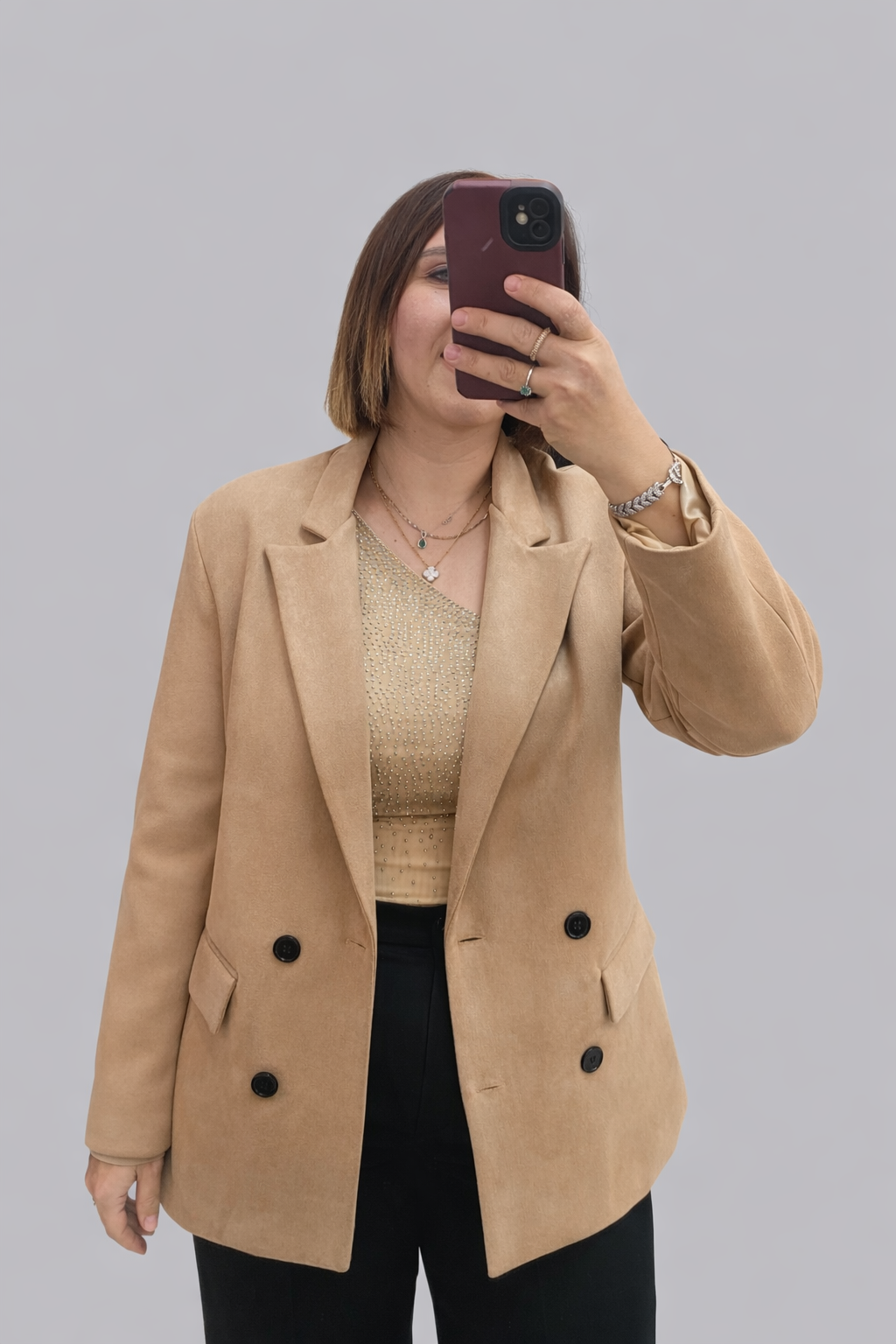 SÜET BLAZER CEKET