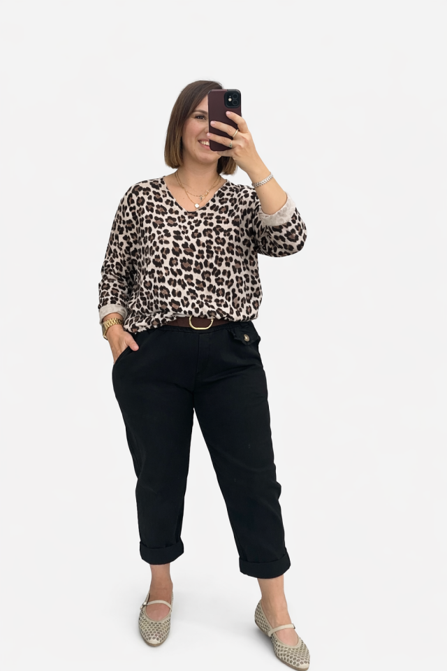 İTHAL KUMAŞ PANTOLON(SİYAH)