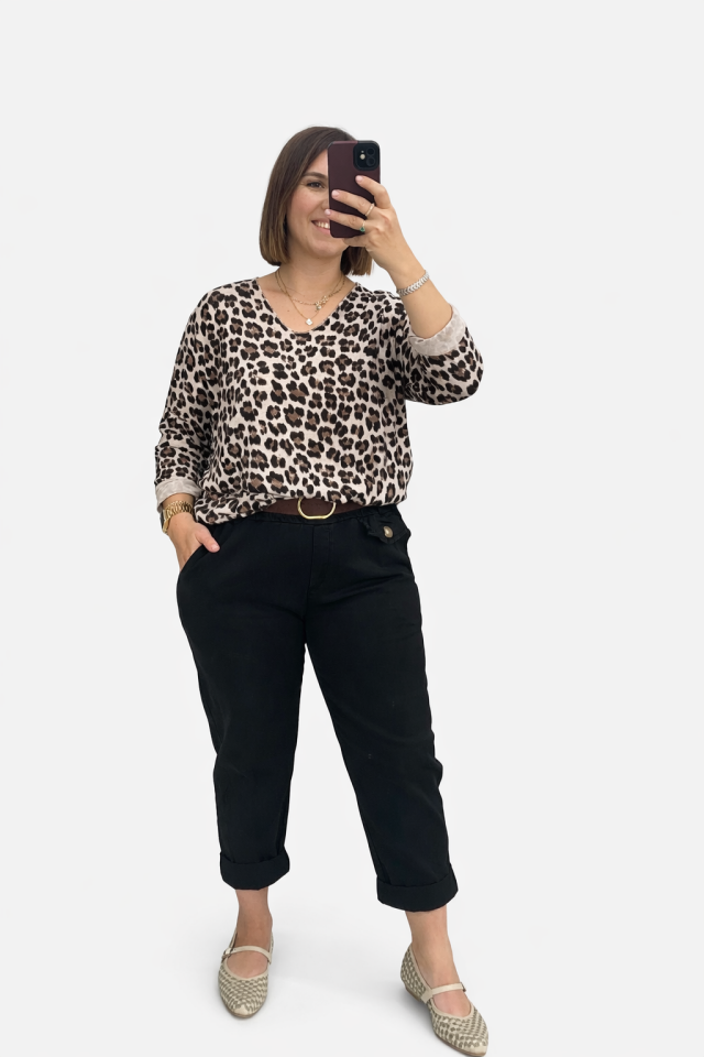 İTHAL KUMAŞ PANTOLON(SİYAH)