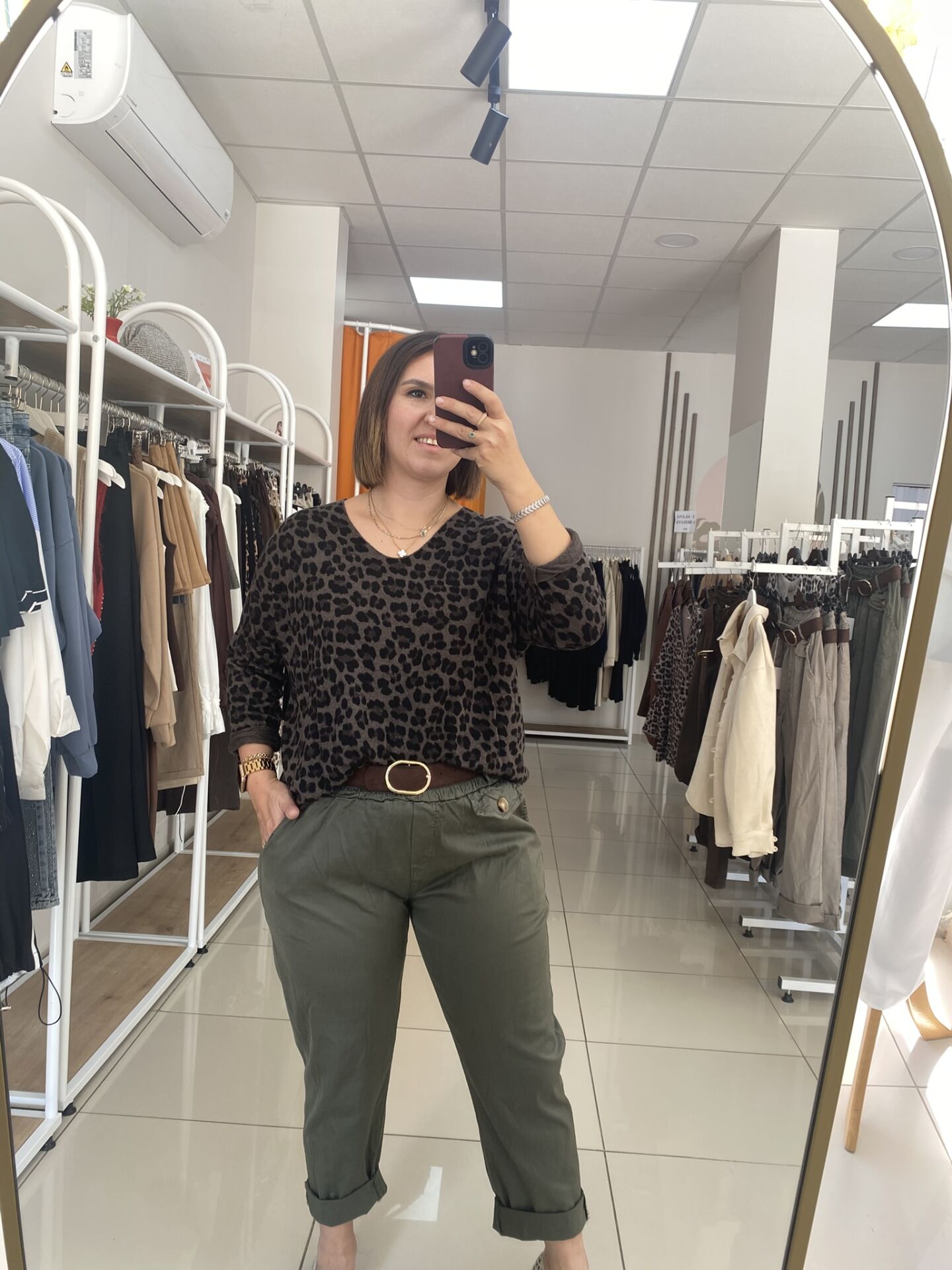 İTHAL KUMAŞ PANTOLON(HAKİ)