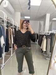 İTHAL KUMAŞ PANTOLON(HAKİ)