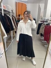 FERMUARLI SWEATSHİRT