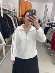 FERMUARLI SWEATSHİRT