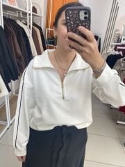 FERMUARLI SWEATSHİRT