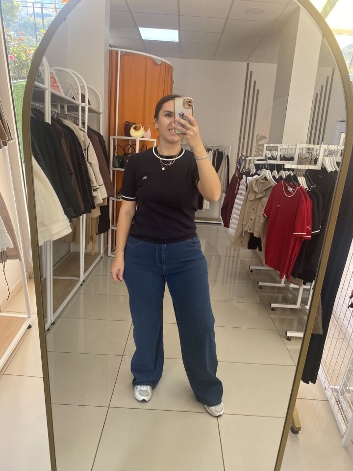 LİKRALI BOL PAÇA JEAN