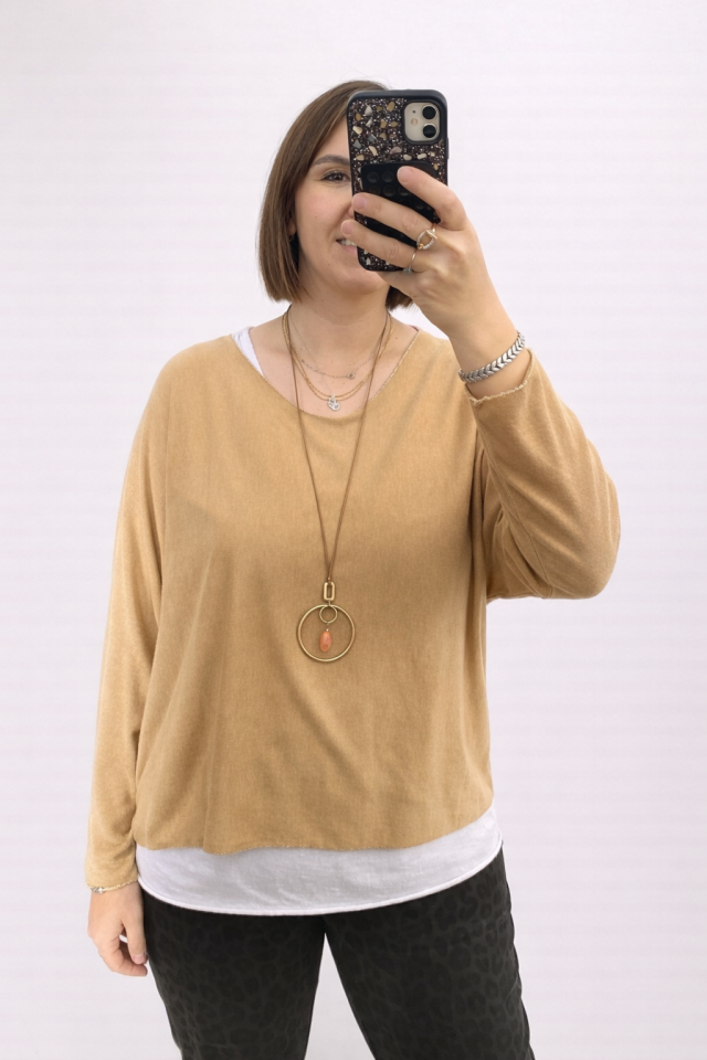 İTHAL BLUZ ( HARDAL)