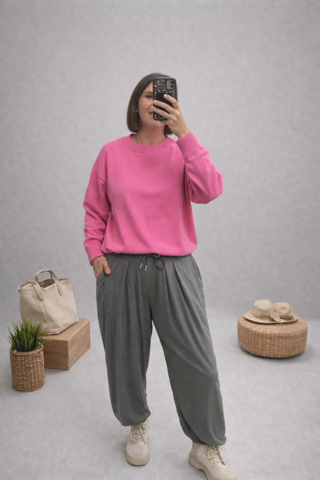 ŞALVAR EŞOFMAN ALTI(gri)