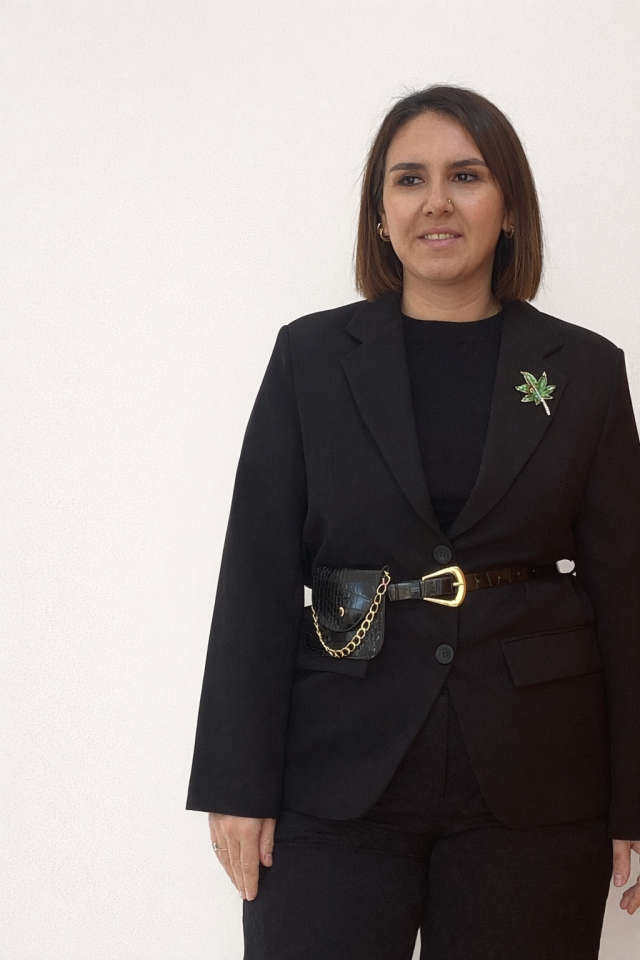 KEMERLİ  BLAZER CEKET