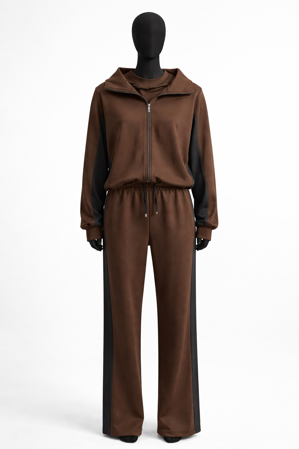 EŞOFMAN TAKIMI(KAHVERENGİ)