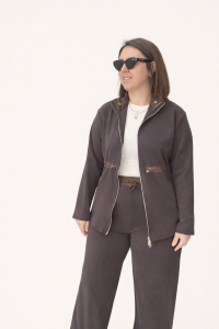 EŞOFMAN TAKIMI(KAHVERENGİ))