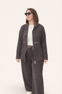 EŞOFMAN TAKIMI(KAHVERENGİ))